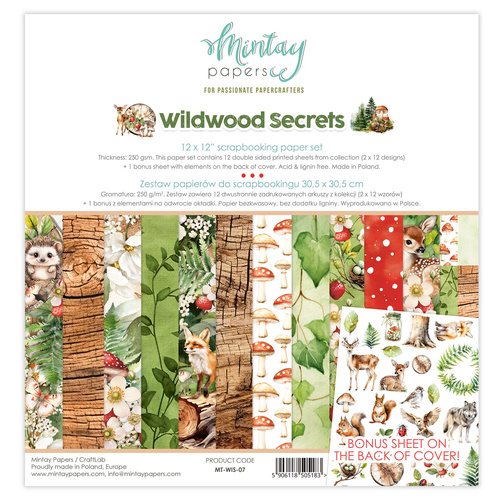 Mintay - Wildwood Secrets - 12x12 Paper Set