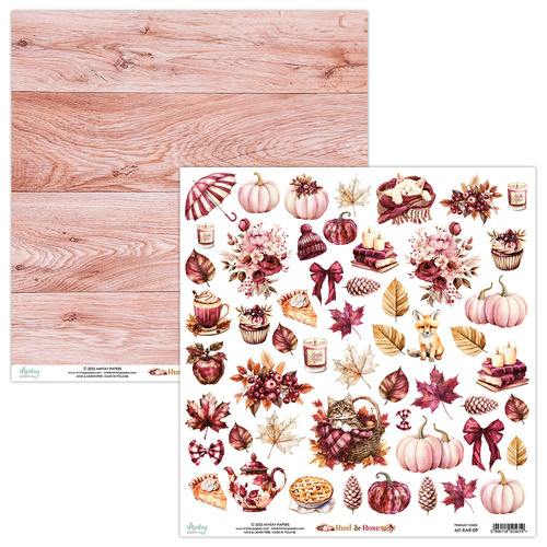 Mintay - Rust & Rose - Paper 9