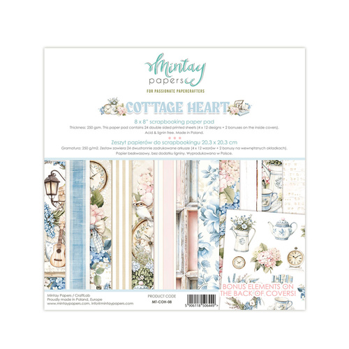 Mintay - Cottage Heart - 8x8 Paper Pad