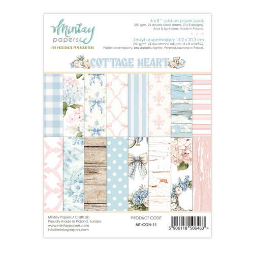 Mintay - Cottage Heart - 6x8 Add On Paper Pack