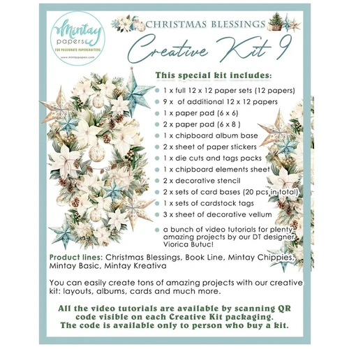 Mintay - Christmas Blessings - Creative Kit 9