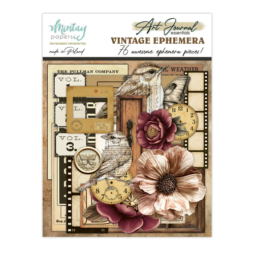 Mintay - Art Journal Essentials - Vintage Ephemera