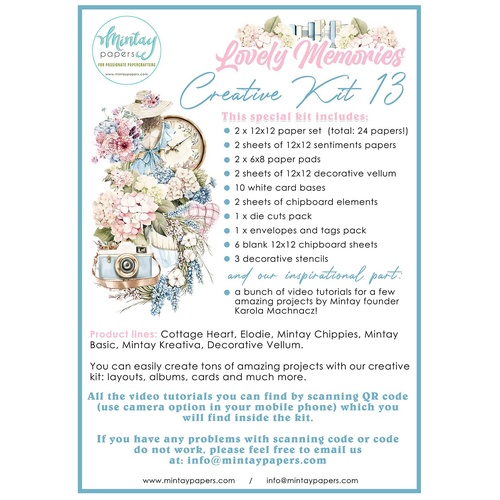 Mintay - Lovely Memories - Creative Kit 13
