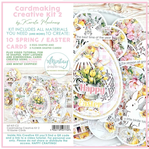 Mintay - Cardmaking Creative Kit #2 – 10 Easter Cards