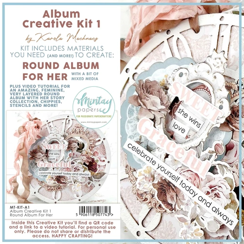 Mintay - Creative Kit #1 – Round Album for Her