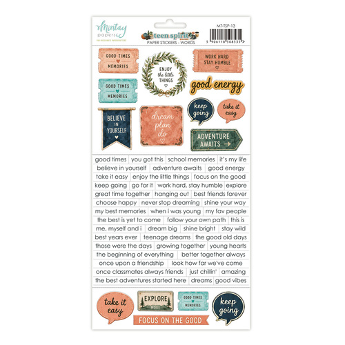 Mintay - Teen Spirit - Stickers - Words