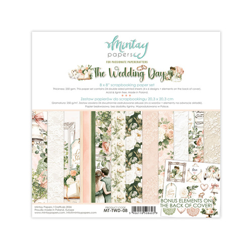 Mintay - The Wedding Day - 8x8 Paper Pad