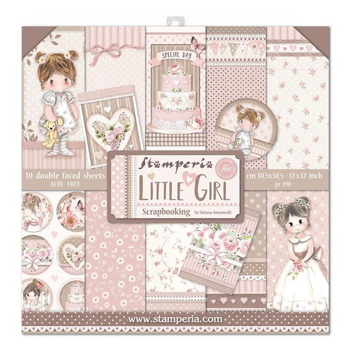Stamperia - Little Girl - 12x12 Paper Pad