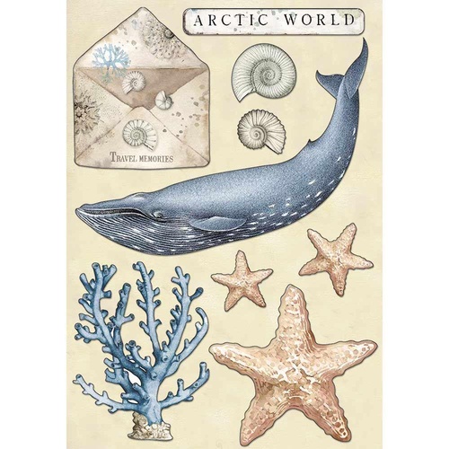 **Stamperia - Arctic Antarctic - A5 Wooden Shapes