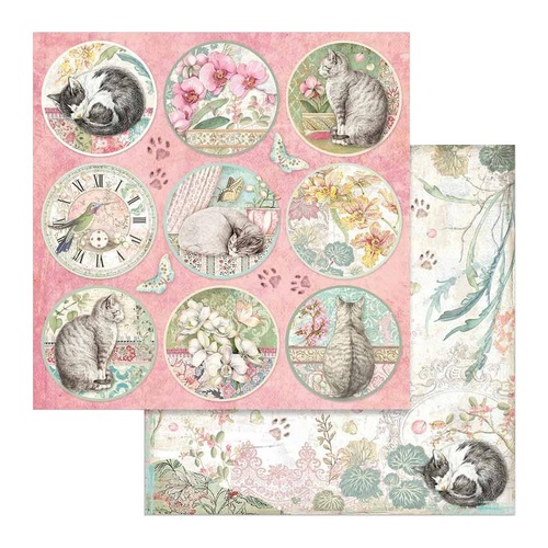 **Stamperia - Orchids & Cats - Orchid Rounds