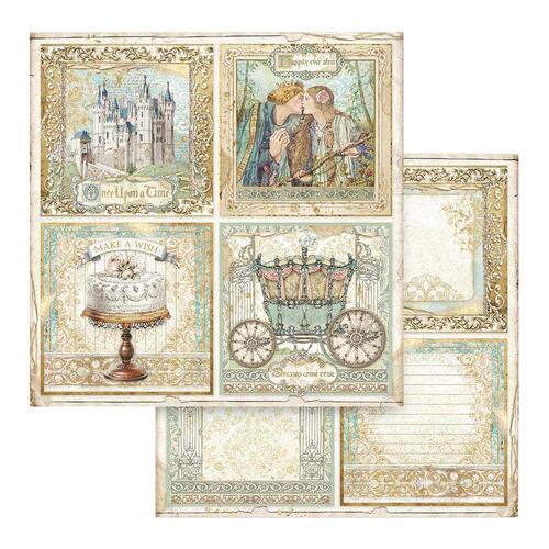 **Stamperia - Sleeping Beauty - 4 Cards