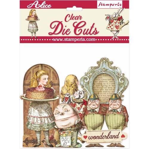 Stamperia - Alice Through The Looking Glass - Clear Die Cuts