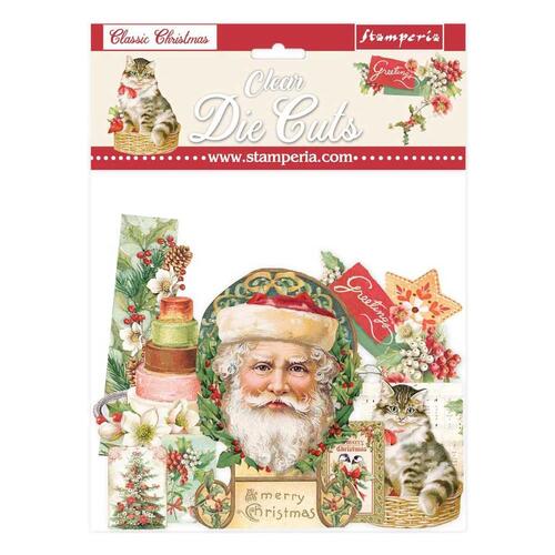 Stamperia - Classic Christmas - Clear Die Cuts