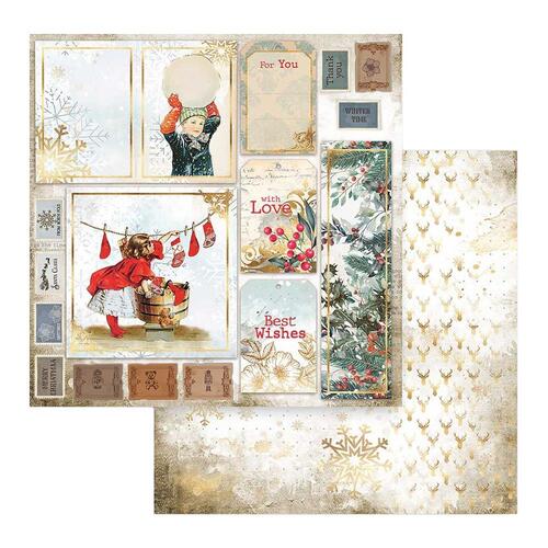 Stamperia - Romantic Christmas - Cards