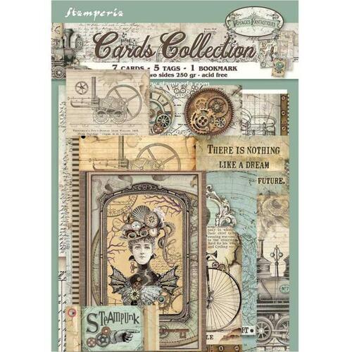 Stamperia - Voyages Fantastiques - Cards Collection