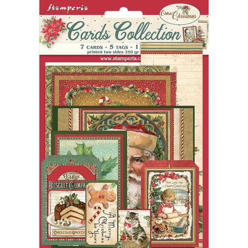 Stamperia - Classic Christmas - Cards Collection