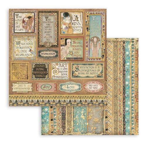 Stamperia - Klimt - Quotes & Labels