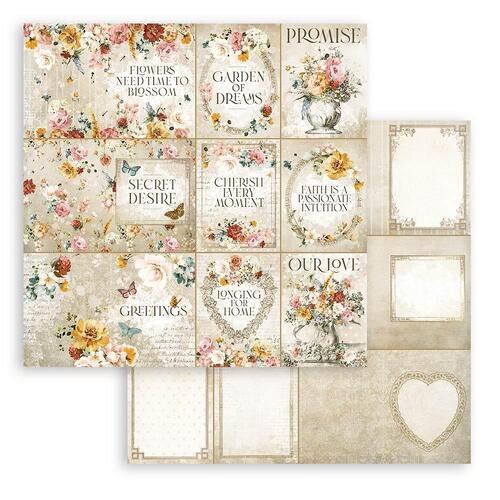 Stamperia - "Romantic" Garden of Promises - Cards