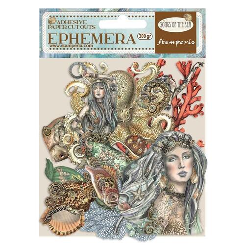 Stamperia - Songs Of The Sea Mermaids - Ephemera
