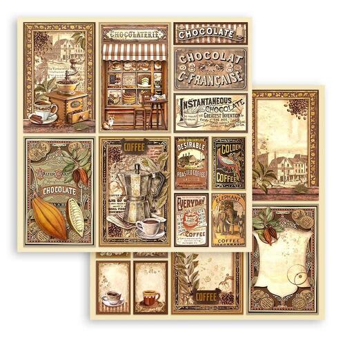Stamperia - Coffee And Chocolate - Cards