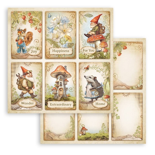 Stamperia - Hidden Grove - 6 Cards