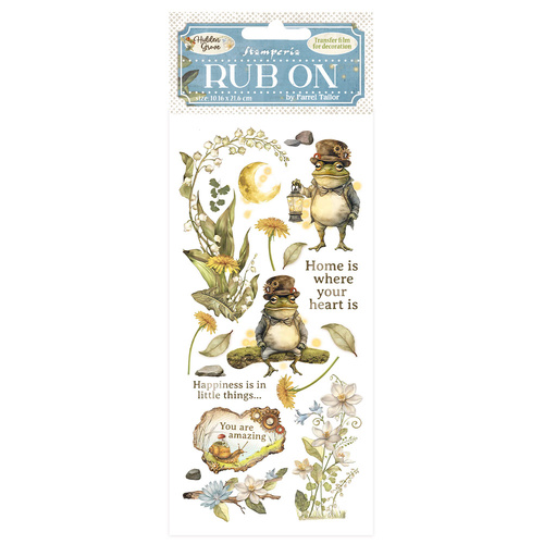 Stamperia - Hidden Grove Mr Frog - Rub On