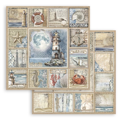 Stamperia - Silent Sea - Lighthouse