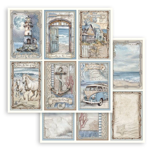 Stamperia - Silent Sea - 6 Cards