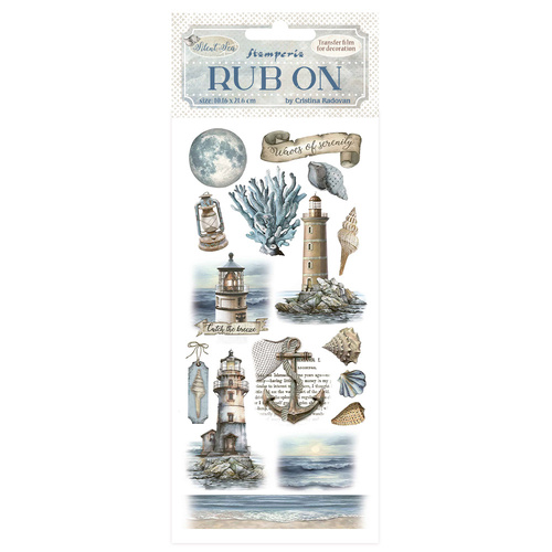 Stamperia - Silent Sea Lighthouse - Rub On
