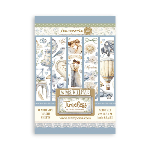 Stamperia - Timeless - A5 Washi Pad