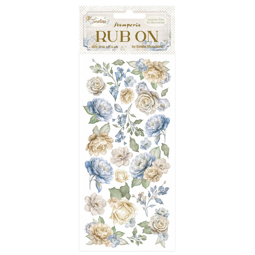 Stamperia - Timeless Flowers - Rub On
