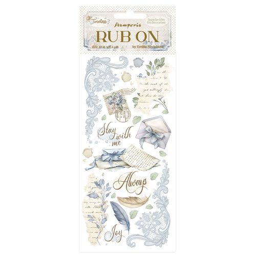 Stamperia - Timeless Letters - Rub On