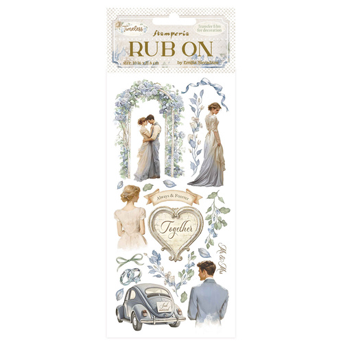 Stamperia - Timeless Wedding - Rub On