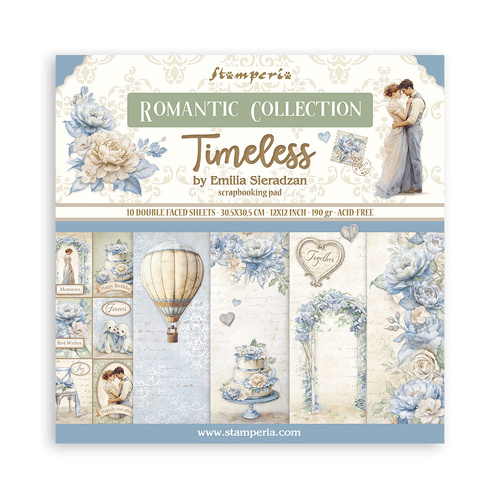 Stamperia - Timeless - 12x12 Paper Pad