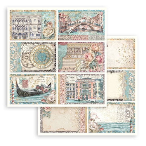 Stamperia - Venice City of Art - 6 Cards