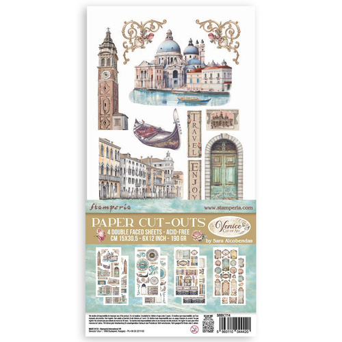 Stamperia - Venice City of Art - Paper Cut Outs
