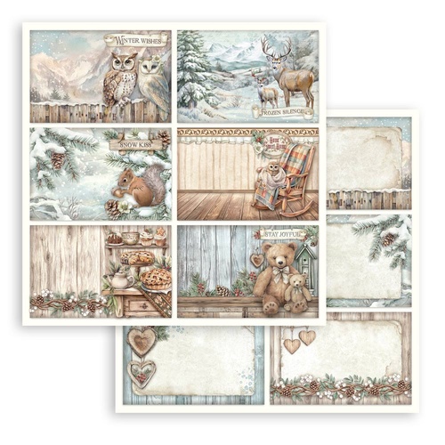 Stamperia - The Owl's House - 6 Postcards