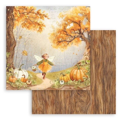 Stamperia - Whispering Woods - Fairy & Pumpkins