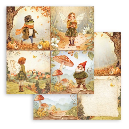 Stamperia - Whispering Woods - 4 Cards