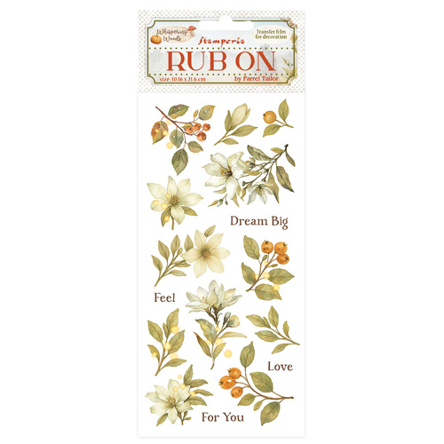 Stamperia - Whispering Woods Magnolia - Rub On