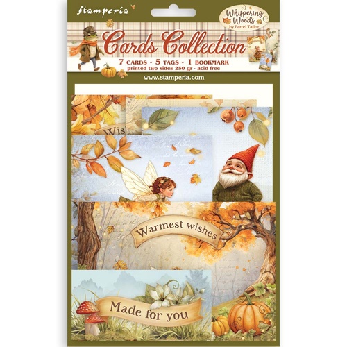 Stamperia - Whispering Woods - Cards Collection