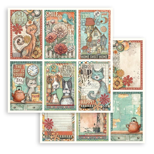 Stamperia - Furry Friends - 6 Cards