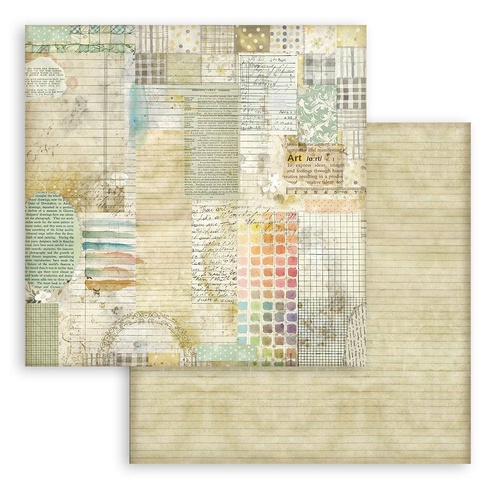 Stamperia - Daisy Art - Watercolor Pattern