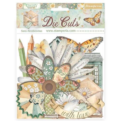 Stamperia - Daisy Art - Die Cuts