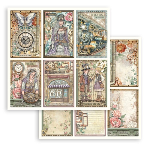 Stamperia - Gardens of Time   -  6 Cards