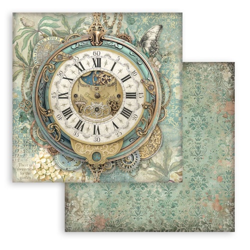 Stamperia - Gardens of Time   - Big Clock