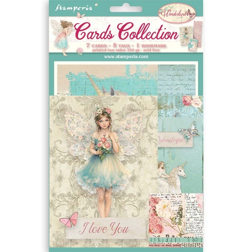 Stamperia - Wonderland - Cards Collection