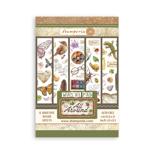 Stamperia - All Around - A5 Washi Pad