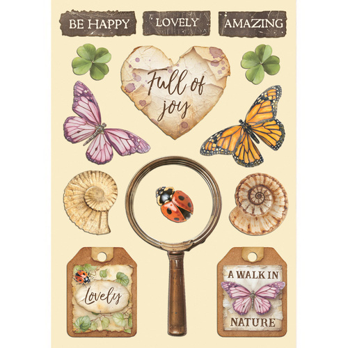 Stamperia - All Around - A5 Wooden Shapes
