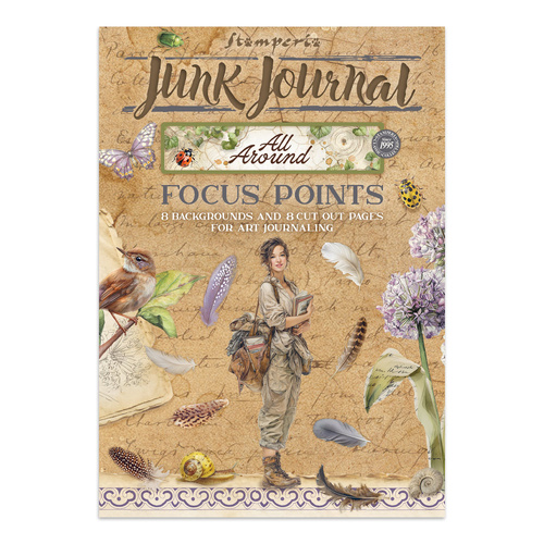 Stamperia - All Around - Junk Journal Focus Points A5
